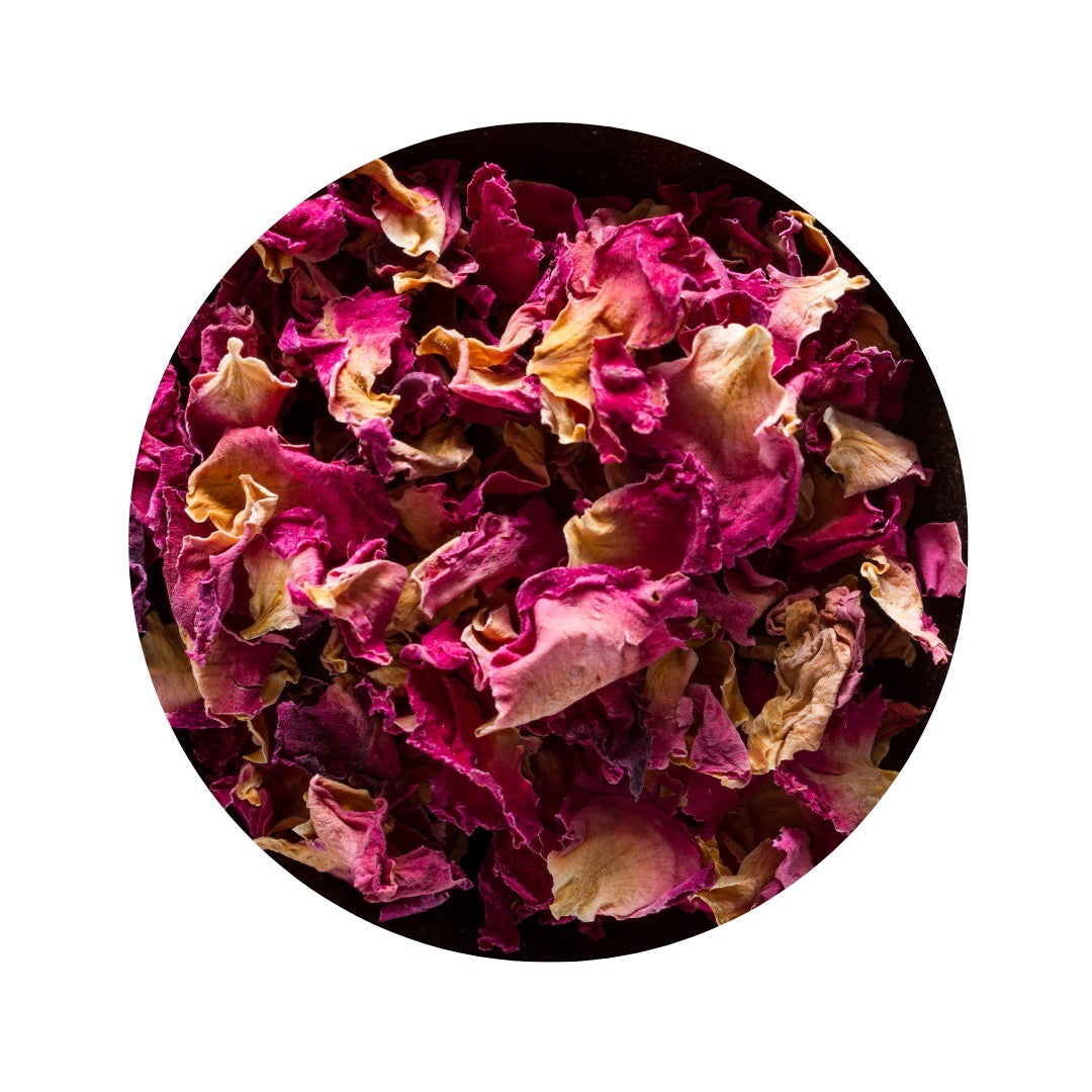 Rosenblütenblätter Rosa bio - Königin der Blumen