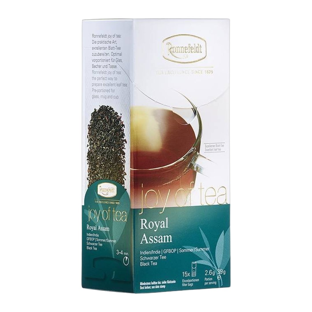 Joy of Tea: Royal Assam - Teebeutel – Teaflower