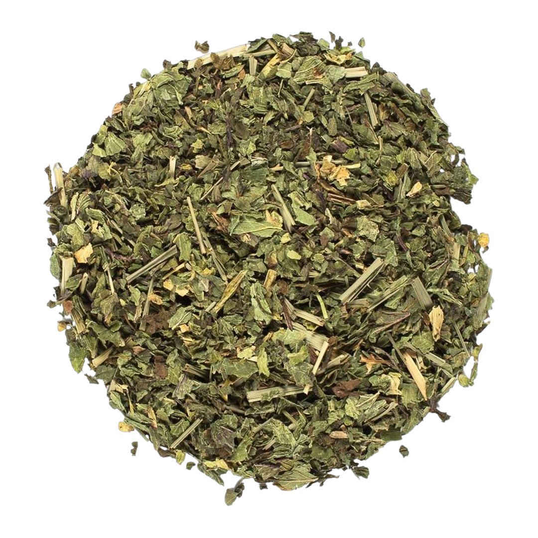 Minze Tea Kräutertee Mischung - Minze Zitronengras – Teaflower