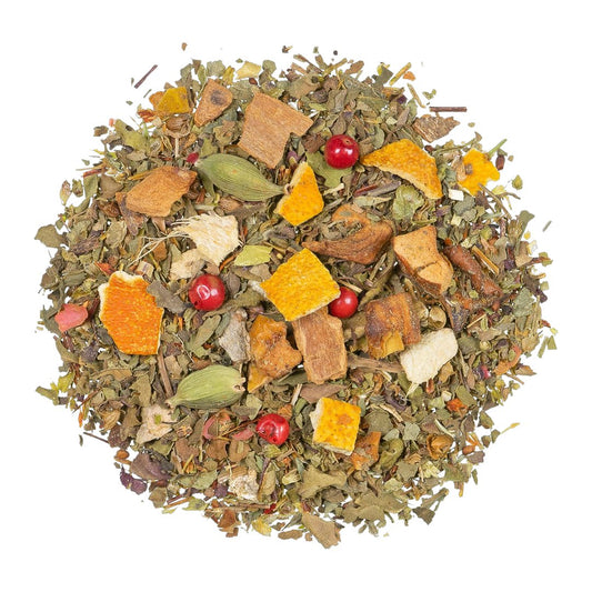 Kräutertee Mischung - Tulsi Orange Ingwer