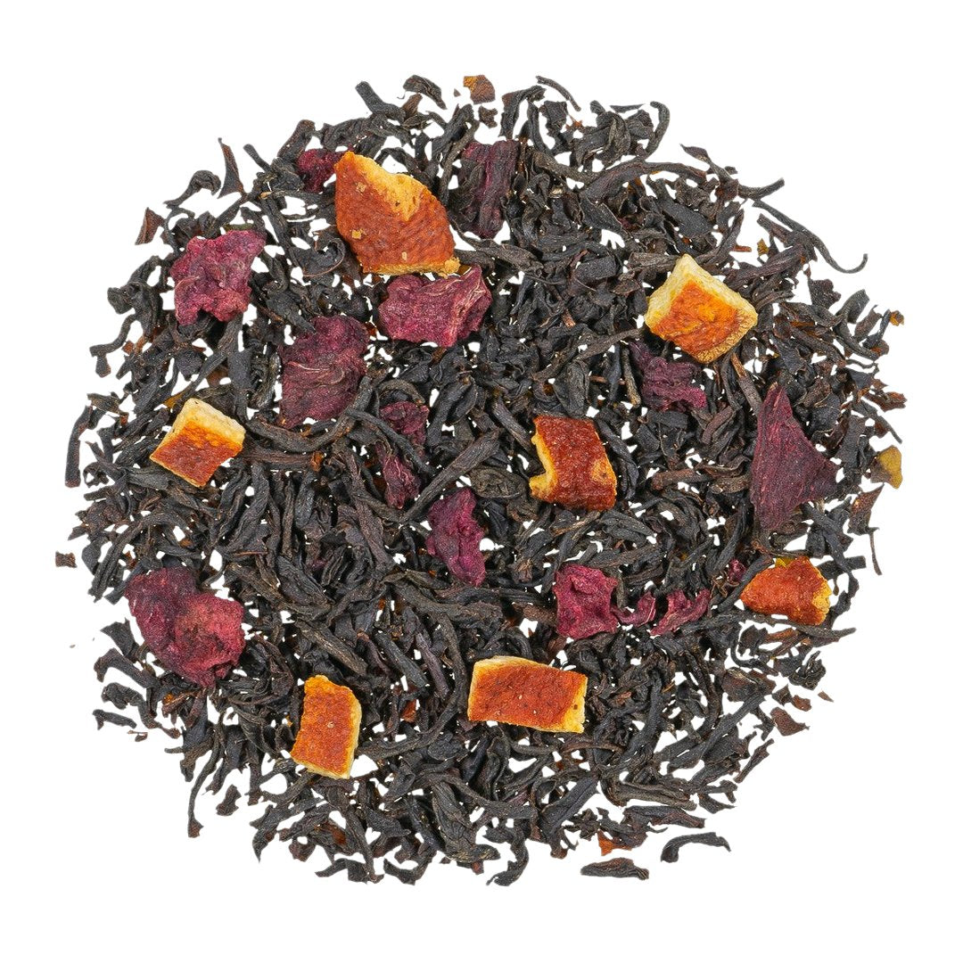 Schwarzer Tee - Sizilianische Blutorange Sanguinello