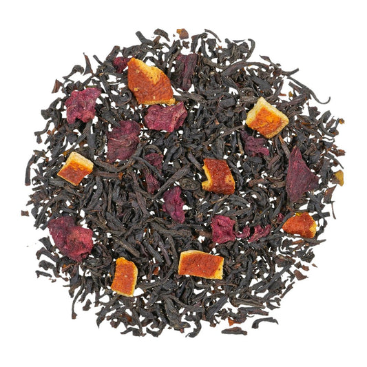 Schwarzer Tee - Sizilianische Blutorange Sanguinello