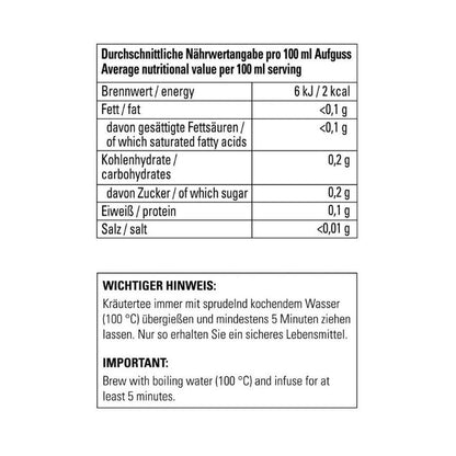 Teavelope bio- Mountain Herbs - Teebeutel