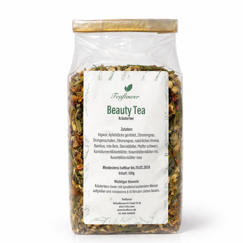 Herbal tea mixture - beauty tea