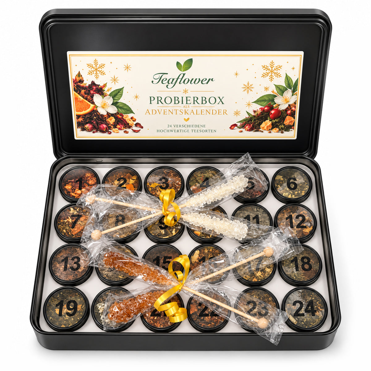 Probierbox als Adventskalender