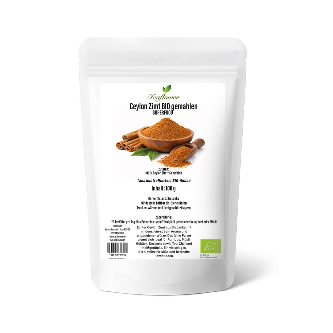 Superfood - Ceylon Zimt Bio gemahlen