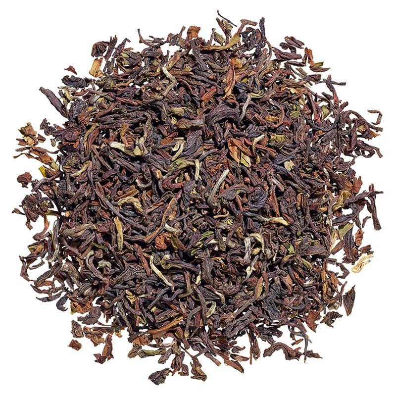 Bio Darjeeling Risheehat Autumnal aus der Herbsternte mit blumigen Noten und feiner Spritzigkeit.