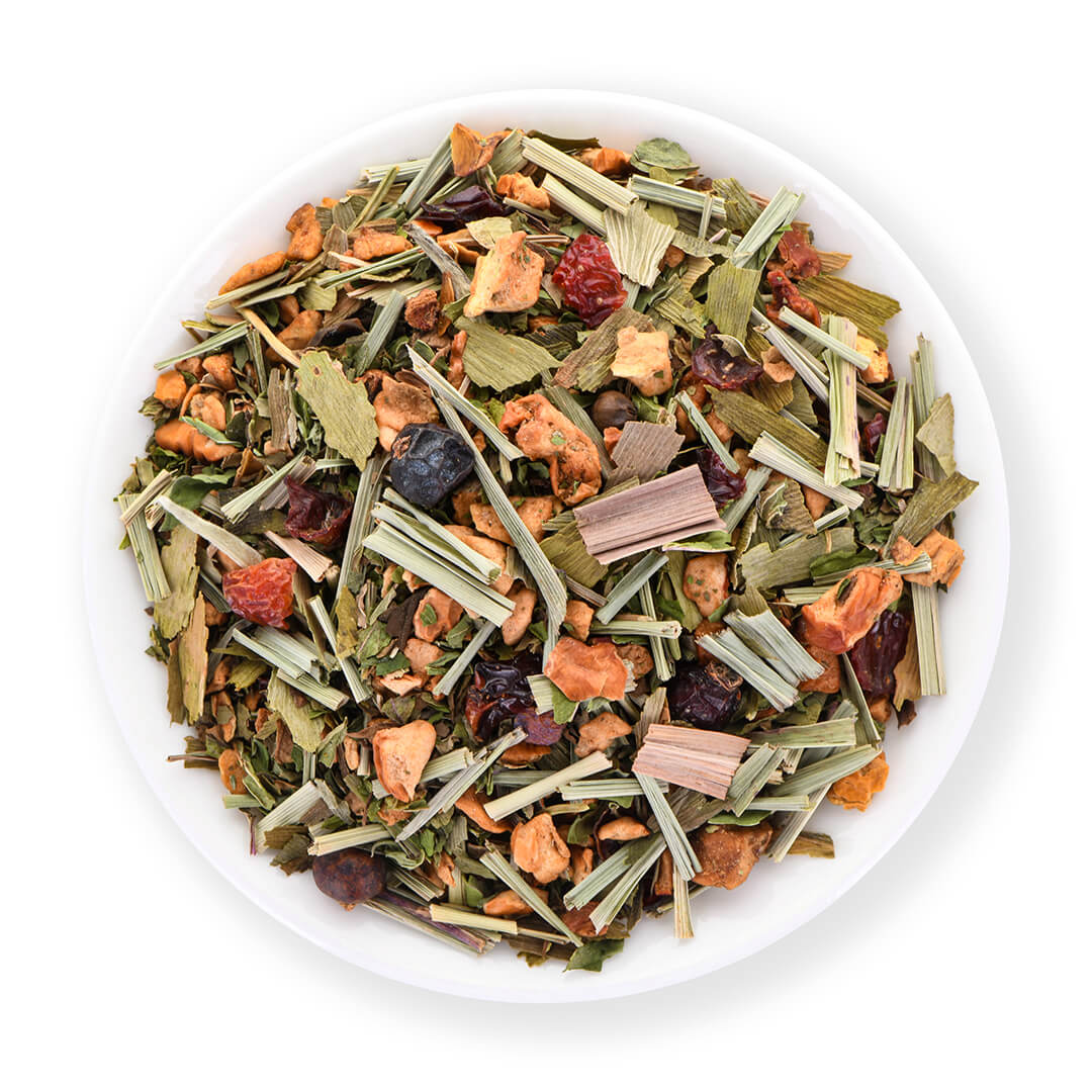 Deep David Kräutermischung mit Minze, Wacholder, Fichtennadeln, Ginkgo und weissem Tee mit frischem Waldcharakter.