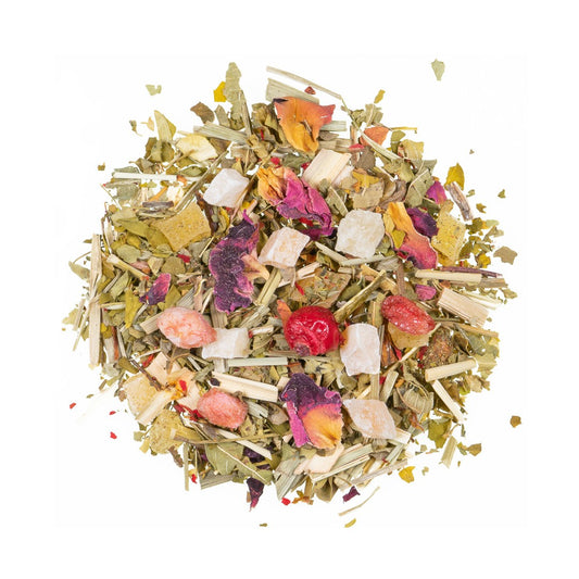 Herbal tea blend - pomegranate currant with moringa
