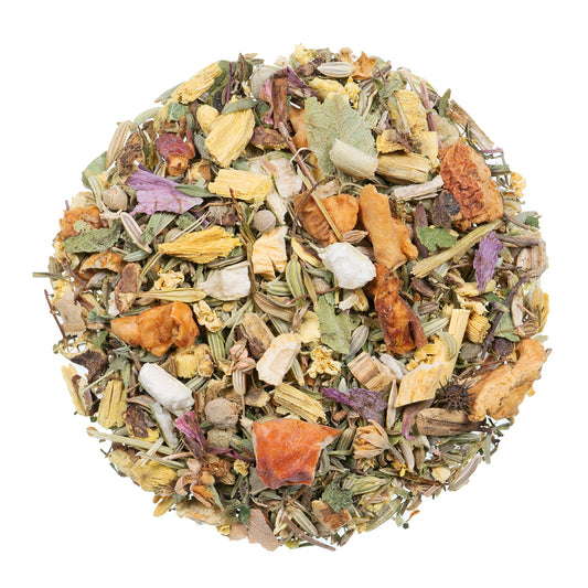 Herbal tea blend - herbal blessing with zinc and vitamin C 
